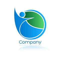 логотип природа и человек