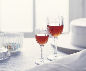 The image of liquor