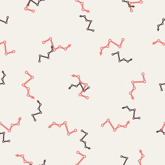 Naklejka premium seamless background: chart