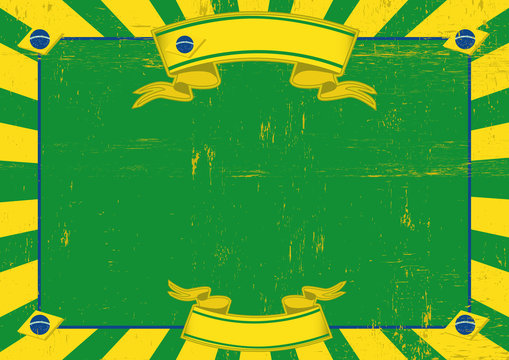 Brazil used horizontal background