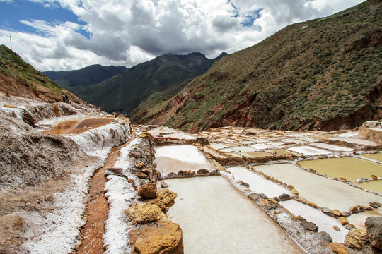 The salt pans at Maras