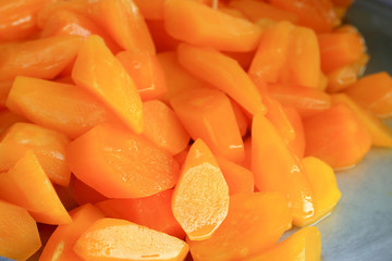 A lot of sweet potatoes