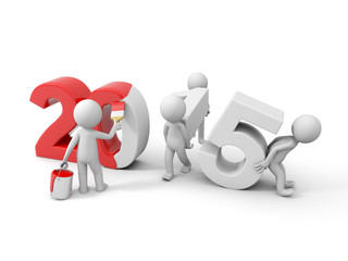 3d small people painting 2015