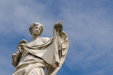 Angel statue, Castel Sant'Angelo, Rome, Italy