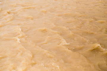 background waves dirty water