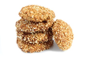 Oat biscuits.