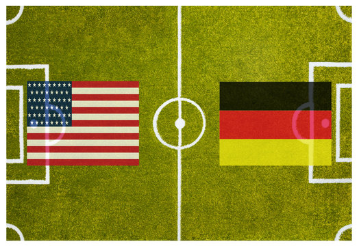 WM 2014 Gruppenspiel USA gegen Deutschland