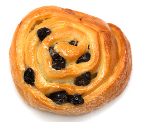 bun on a white background