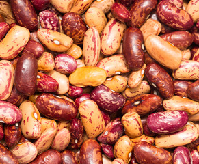 beans as background. macro