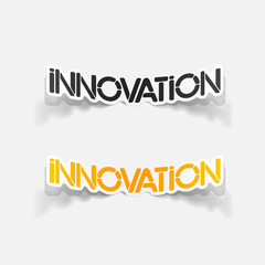 realistic design element: innovation