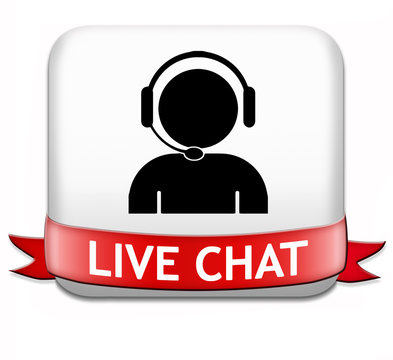live chat button
