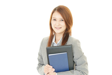 Fototapeta premium 笑顔のＯＬ