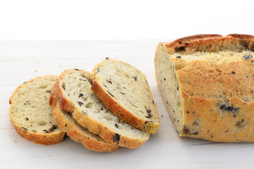 Italian three olive loaf