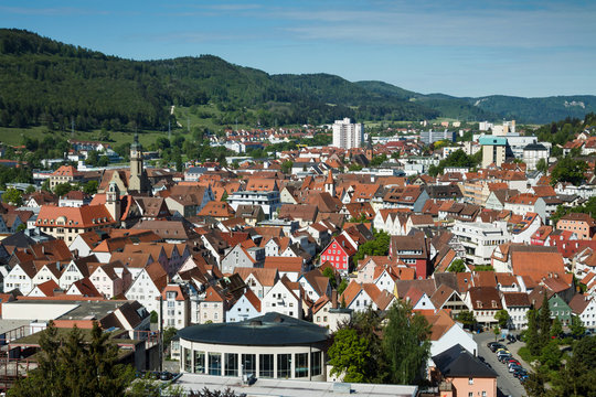 Die City von Albstadt-Ebingen
