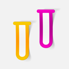 realistic design element: tube