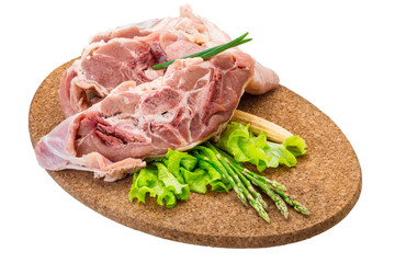 Raw lamb