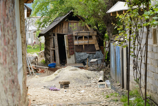 Gypsy Village In Ukraine