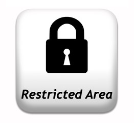 restricted area