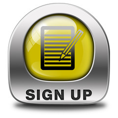 sign up icon