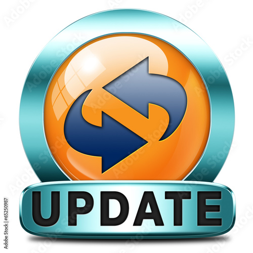 "update icon" Stockfotos und lizenzfreie Bilder auf Bild