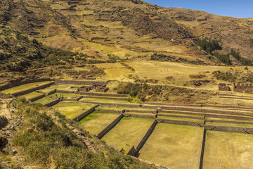 Tipon ruins Cuzco Peru