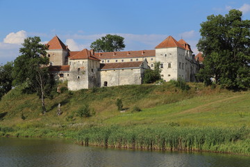 Fototapeta na wymiar Svirzh Castle