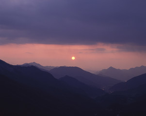 The image of beautiful nature
