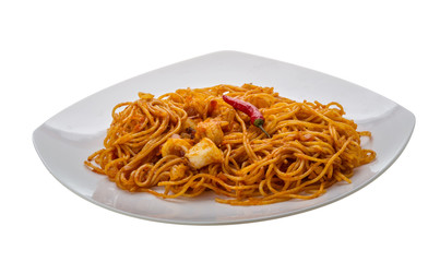 Seafood pasta