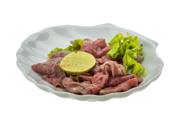 Beef carpaccio