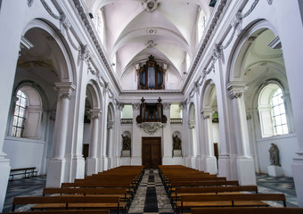 Fototapeta premium Abbey cathedral interior