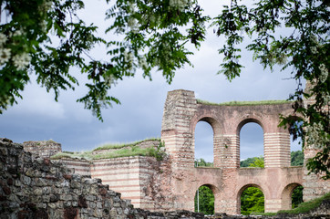 Trier Imperial Roman Baths, Kaiserthermen, Germany