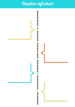 Vertical Timeline Inforchart