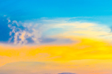 Twilight sky