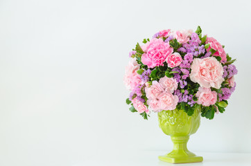 Bouquet in vase