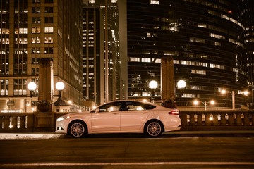 Luxury Car on Side of the Street