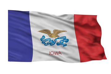 Iowa Flag.