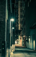 Dark Chicago Alley