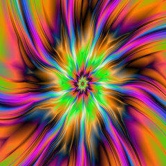 Obraz premium Flaming Flower