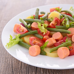 plate of salad
