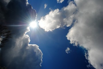 Fototapeta premium regenwolken
