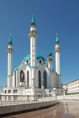 Fototapeta na wymiar Qol Sharif Mosque in Kazan Kremlin, Tatarstan, Russia