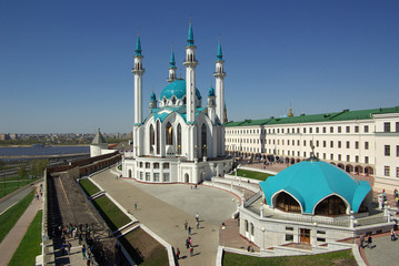 Qol Sharif Mosque in Kazan Kremlin, Tatarstan, Russia