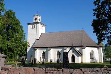 Fototapeta na wymiar Kirche Lyrestad