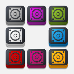 square button: dynamic