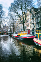 Fototapeta na wymiar Amsterdam cityscape