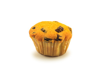 Cup cake isolated on white background