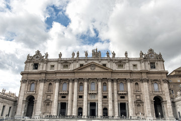 Fototapeta na wymiar St. Peter's Basilica - Vatican