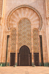 Mosque of hassan II in casablanca, morocco