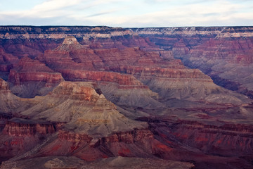 Fototapeta na wymiar Dusk at the Grand Canyon