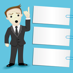 Vector banner. Business.